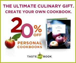 Tastebook. Family cookbook. Save $10.