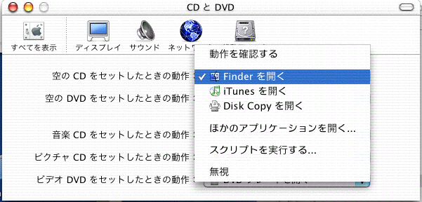 Cd R の焼き方