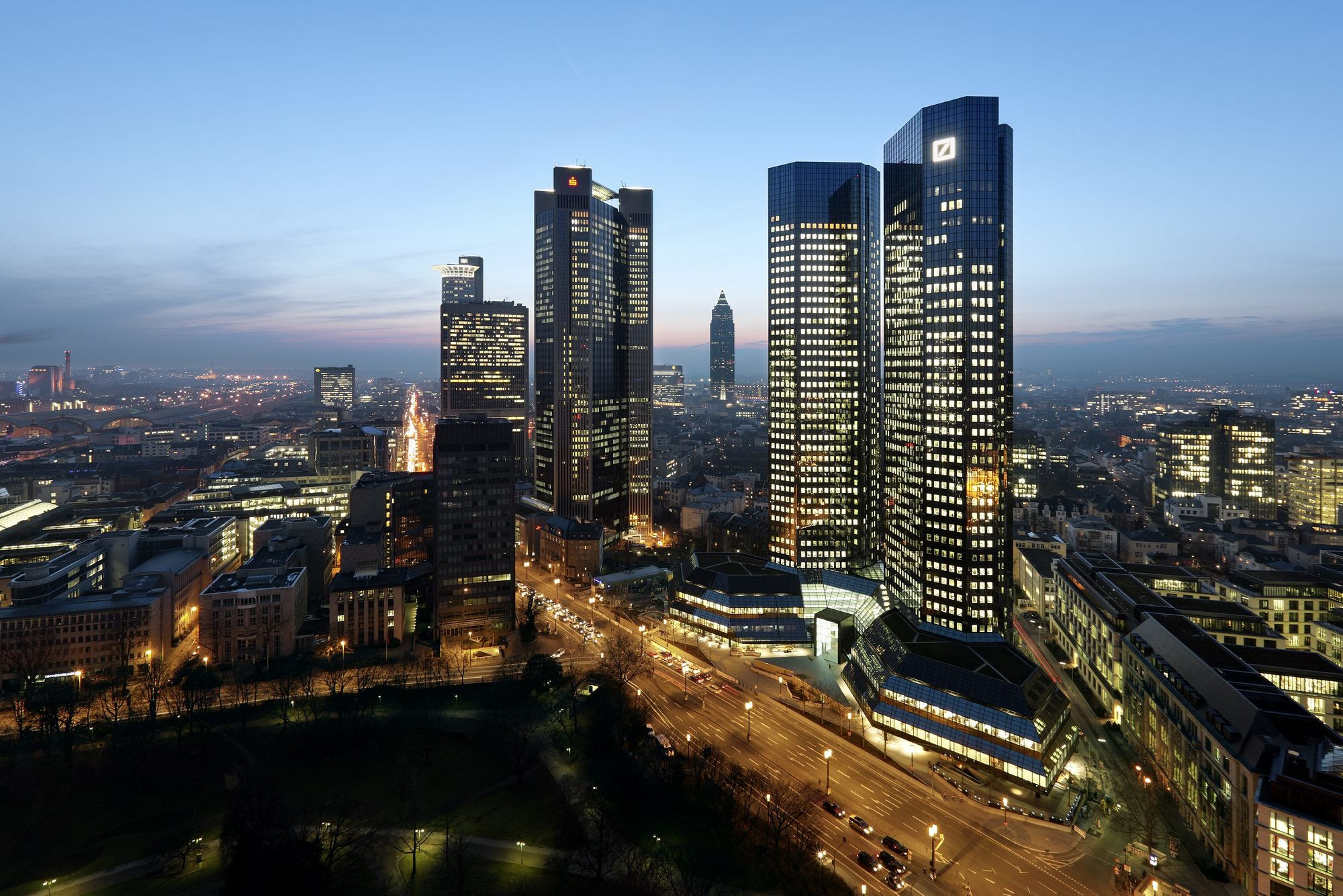 Neue Deutsche Bank Türme - Projekte - gmp Architekten