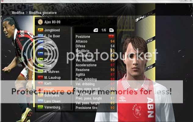 Squadre-Classics-PES-FACCE-giocatori-Classici-PES