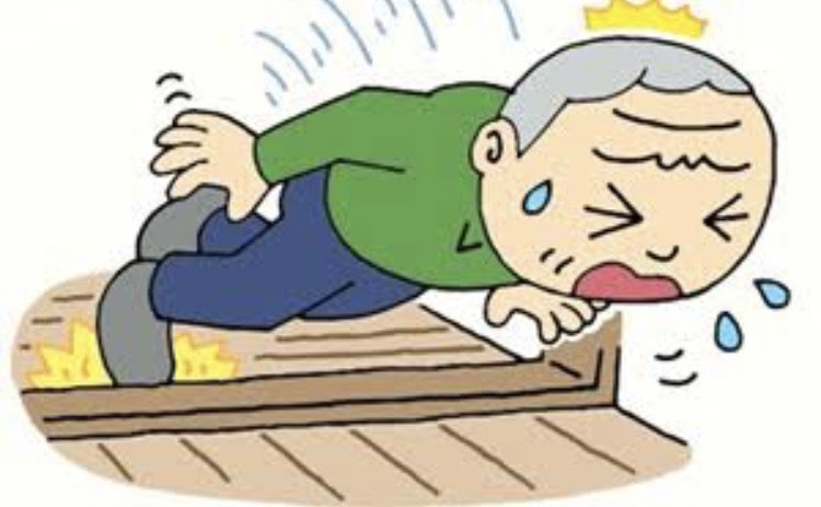 ラブリー 転倒 高齢者 イラスト 無料