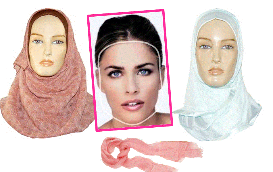 Model Hijab Untuk Wajah Oval