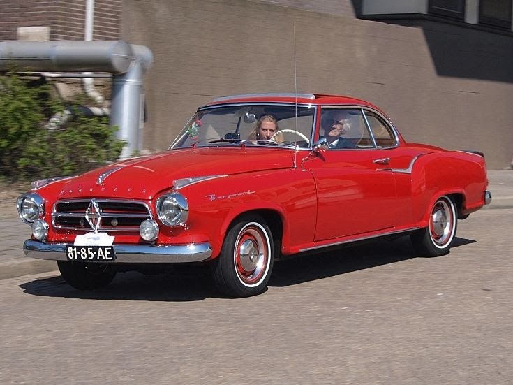 Borgward HI500 Isabella,1960.  cars and bikes  Pinterest