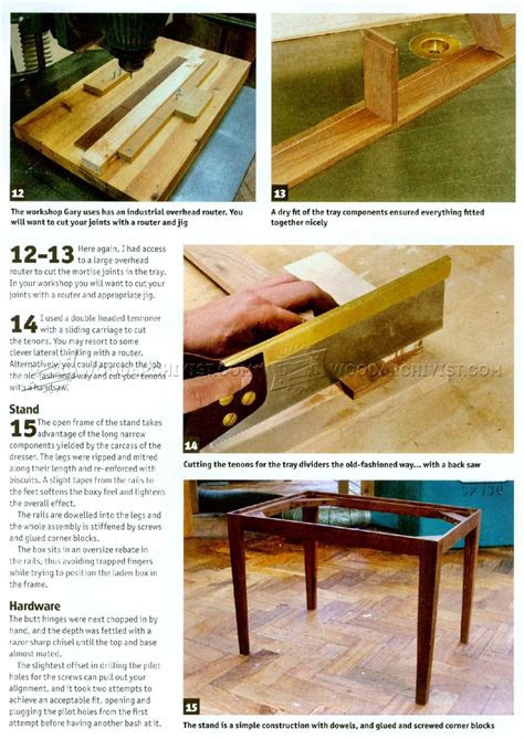woodworking plans toy box