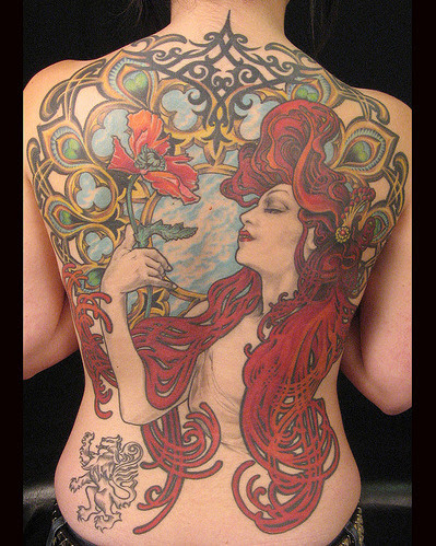 Art Nouveau Tattoos