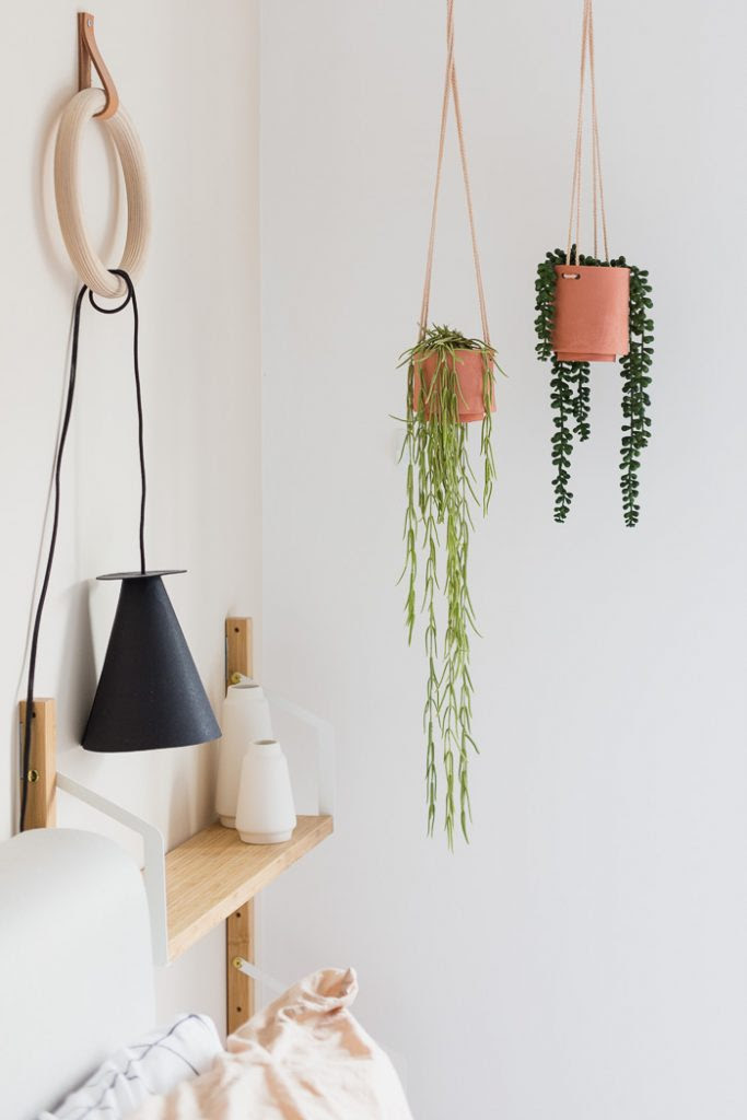 DIY Terracotta Clay Hanging Planters | Fall For DIY