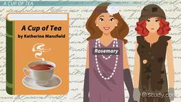 A Cup Of Tea By Katherine Mansfield Summary Theme Video Lesson Transcript Study Com