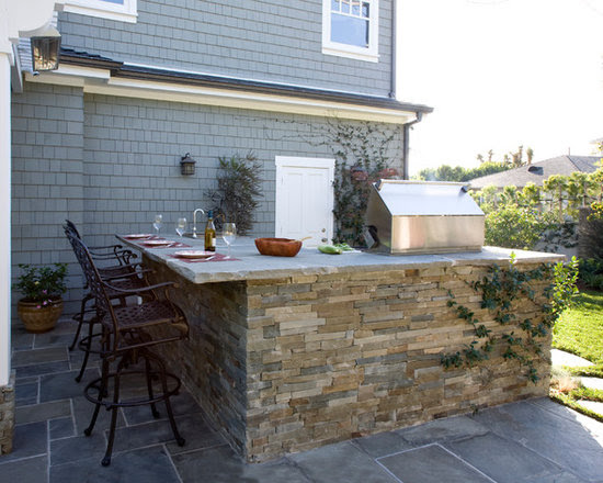Custom Built-in BBQ