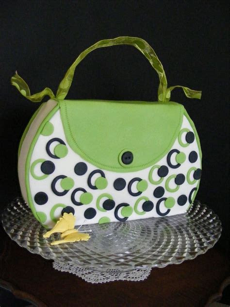 birthday purse cake cake ideas handbag cakes cake