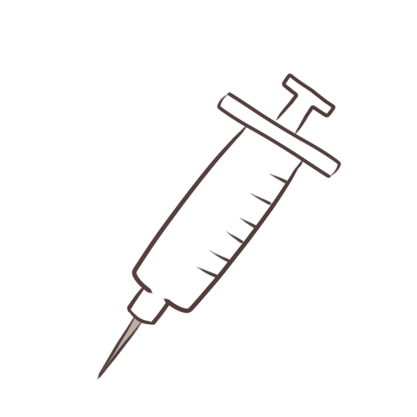 注射器のイラスト かわいいフリー素材が無料のイラストレイン