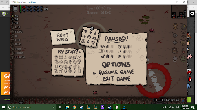Dice Room 4 Isaac