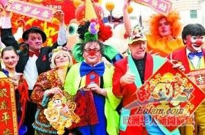 中国年 成世界潮流老外别具创意过春节 图 中国侨网