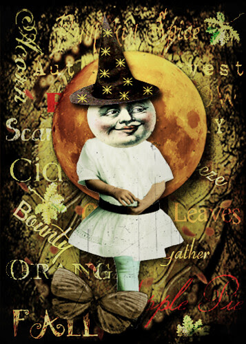 Autumn Moon 2 by ann divelbiss