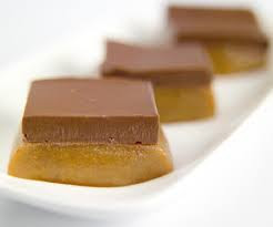 Chocolate Covered Caramels - 1/2 lb (12 pieces)