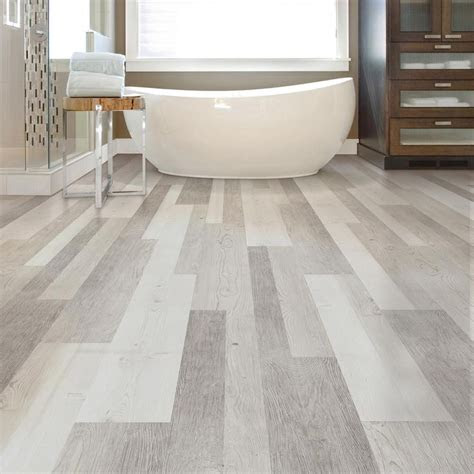 Learn how to select and install both tile and sheet vinyl flooring, plus tricks to remove and replace old vinyl. Lifeproof Frosted Oak Multi-Width x 47.6 in. L Luxury
