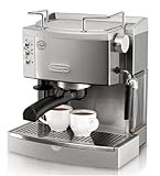 DeLonghi EC702 15-Bar-Pump Espresso Maker, Stainless