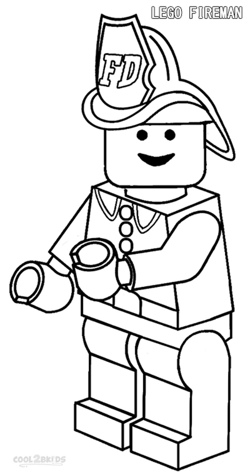 Firefighter coloring pages to download and print for free