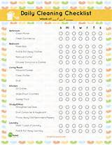 Pictures of Deep Cleaning House Checklist