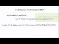 WEB DESIGN AND DEVELOPMENT class8