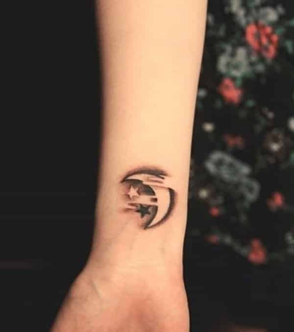 Sun And Moon Tattoos For Men Ideas And Designs