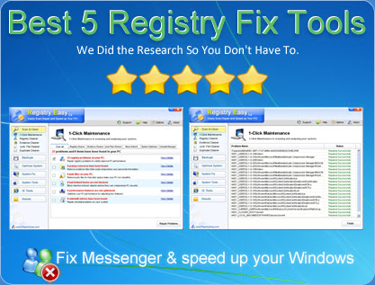 Registry Fix Tools
