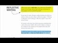 Write A Reflective Essay : Graham Gibbs - Reflection Cycle, Annotated : In a reflective essay, you share your own experience with some event or your thoughts regarding an article, lesson, lecture, etc.