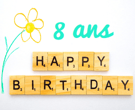 Message Anniversaire 8 Ans