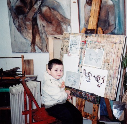 4-year-old Serbian child prodigy artist Dusan Krtolica