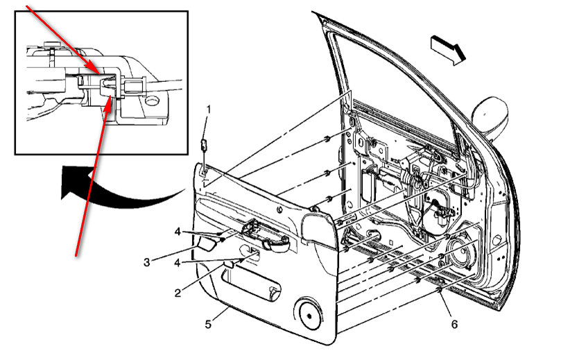 2007 Chevy Silverado Driver Door Schematic | Autos Post