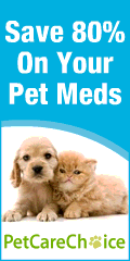 Save 80% on pet meds at PetCareChoice.com
