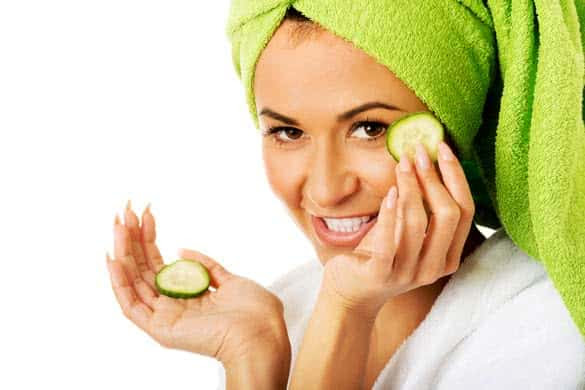 Cucumber mask