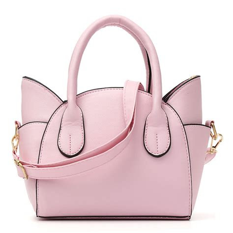 women cute cat wing handbags girls chic shoulder bags