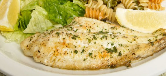 Broiled Fish Fillets -Italian Mediterranean Diet 