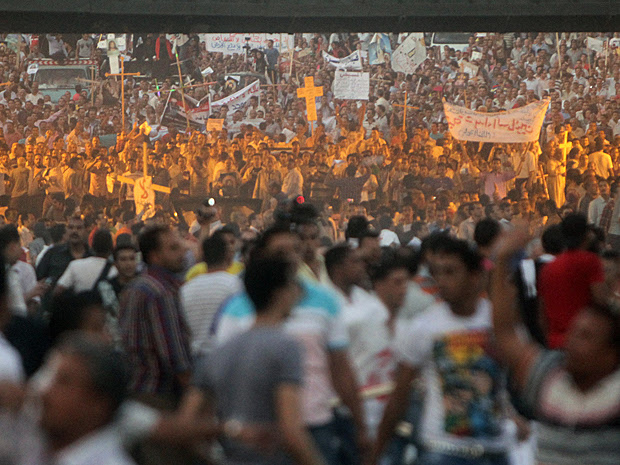 Egito protestos 5 (Foto: Ahmed Ali/AP)