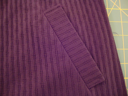 Butterick 5244: my right welt pocket