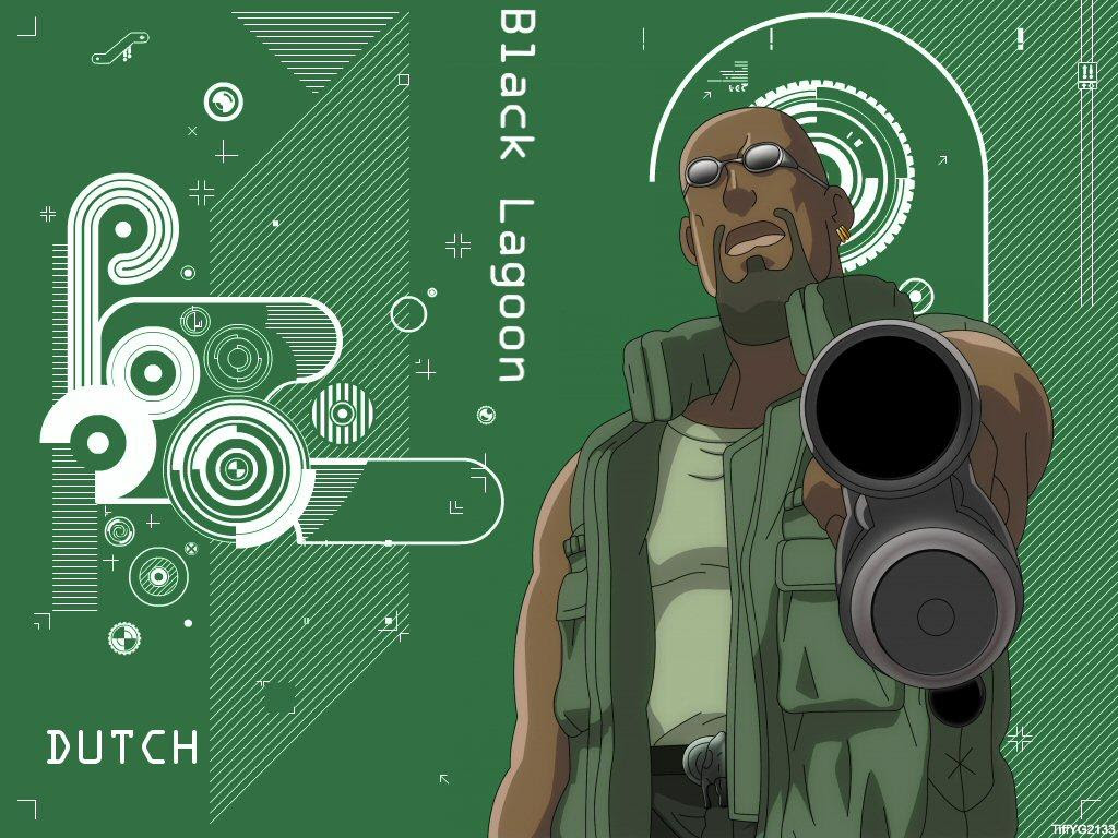 Black Lagoon ブラック ラグーン ダッチ 孔明妻の壁紙紹介