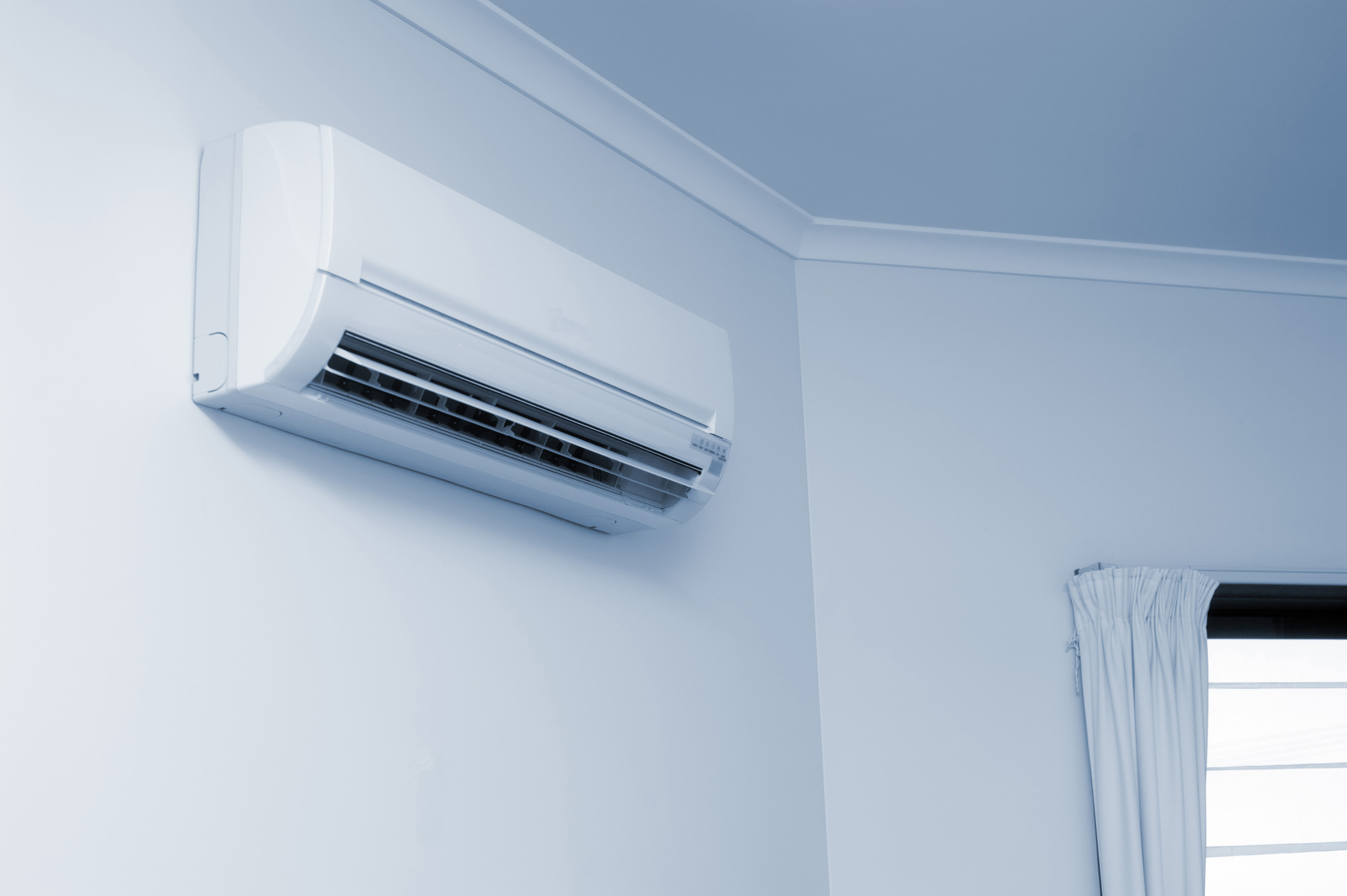 Free Image of Wall-mounted air conditioning unit | Freebie.Photography