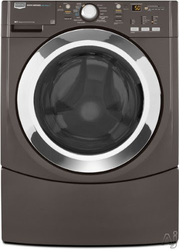 Maytag Performance Series MHWE900VJ 27 4.4 cu. Ft. Front-Load Washer - Oxide