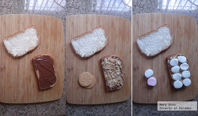 Sandwich Malvavisco Pasos