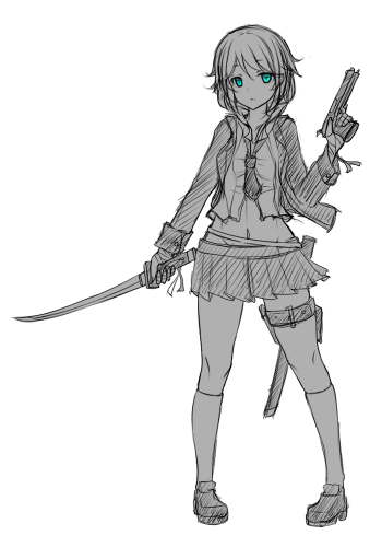 なんとなく戦闘女子 Harudi屋