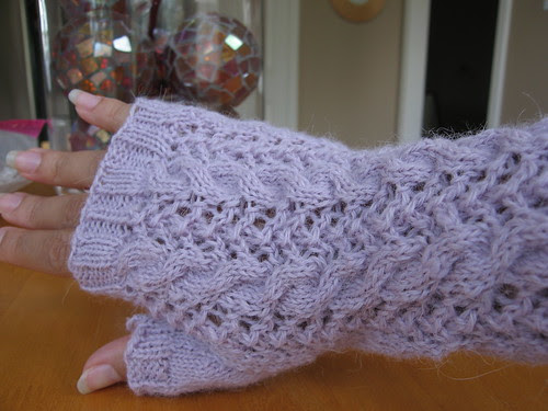 Merletto Mitt