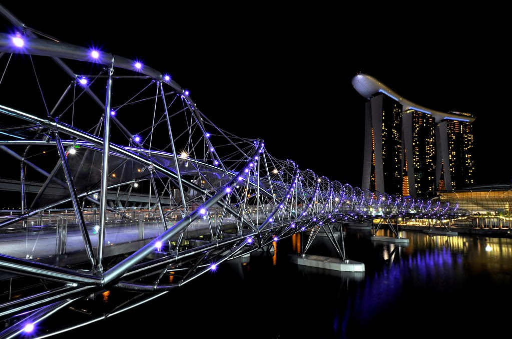 Helix bridge 螺旋桥 ...