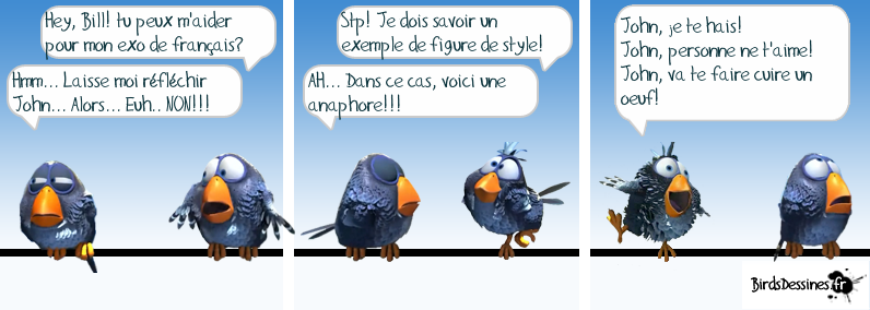 Exemple d'anaphore avec Bill et John... - Sous l'arbre à ...