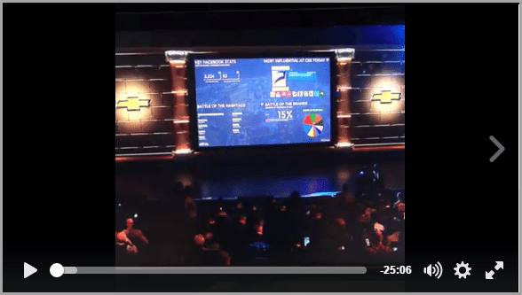 product launches and demos for Facebook’s 24-hour live streaming