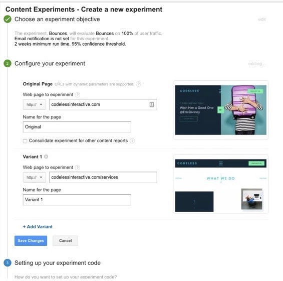 content-experiment-add-urls