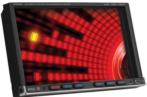 Boss Audio BV9557 Double-DIN 7-Inch Touchscreen TFT AM/FM RDS Receiver