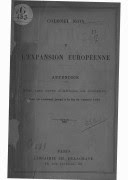 L expansion européenne : Appendice avec une carte d Afrique... mis au courant jusqu à la fin de l année 1897 / Cl Niox
