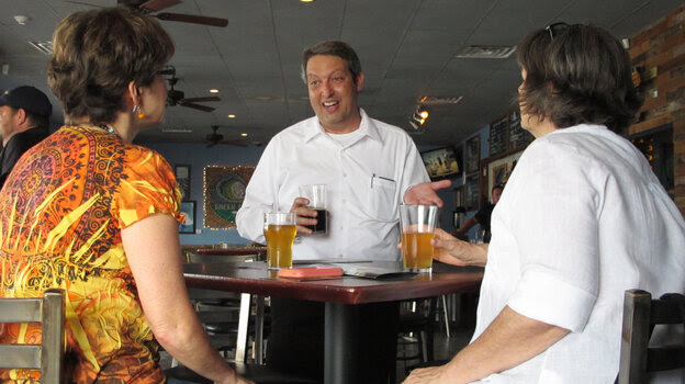 Florida Libertarian gubernatorial candidate Adrian Wyllie told the Miami Herald, "I'm a middle-class guy. I face the same problems that Floridians are facing. I'm not living in an ivory castle like Rick Scott and Charlie Crist."