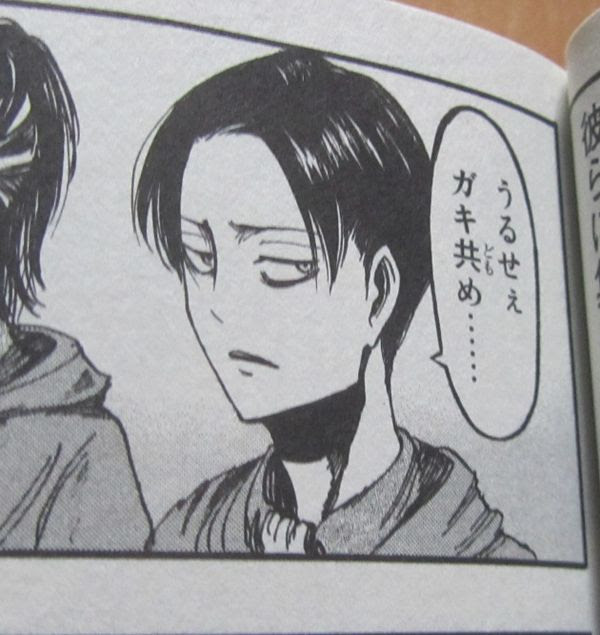 進撃の巨人3巻特別編 リヴァイ兵士長 今からでも間に合う進撃の巨人