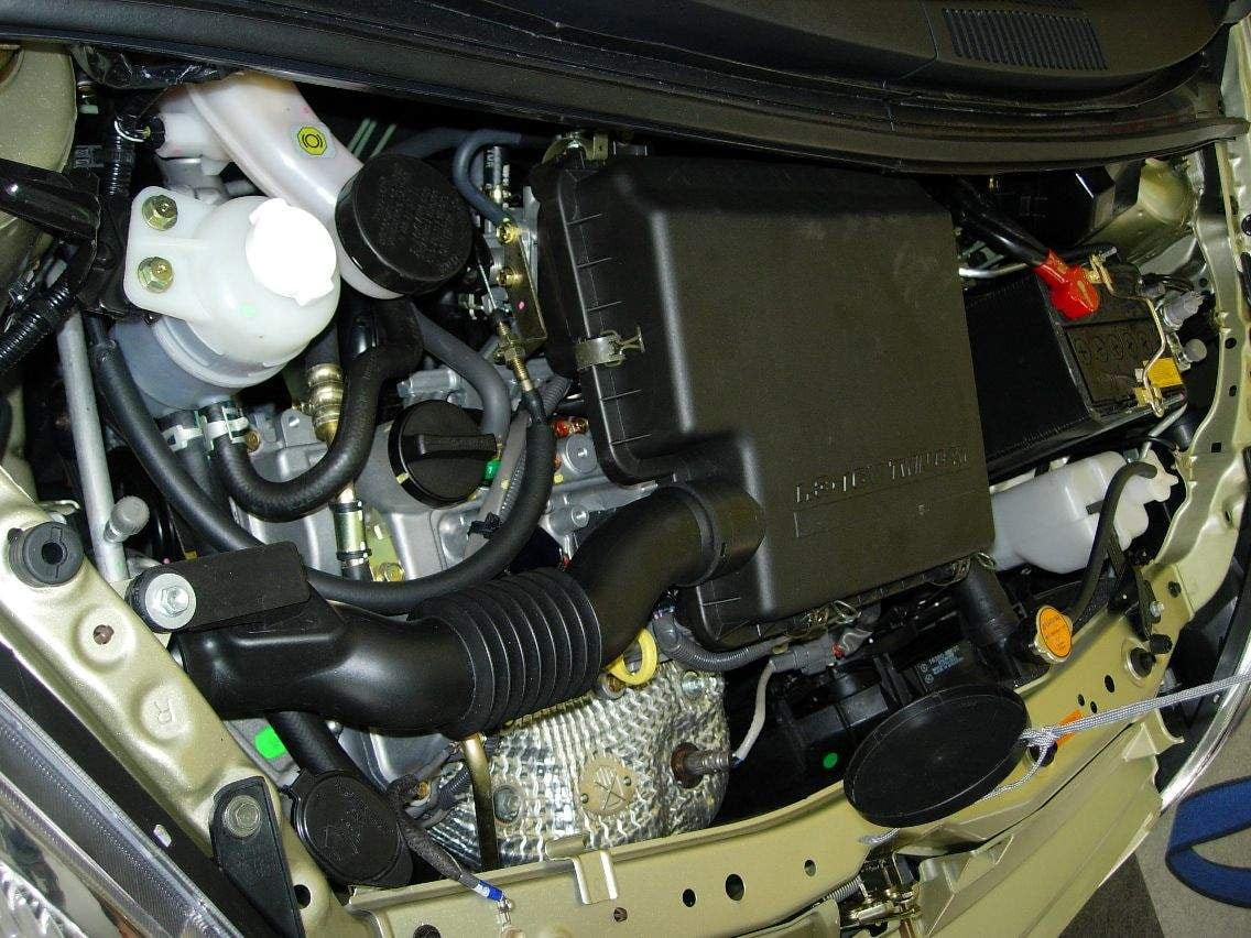 Perodua Myvi Engine Bay